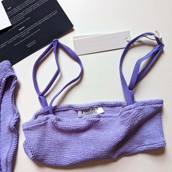 YouSwim Poise Standard Waist Two-Piece in Aster - Picture 6 of 10